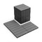 18 Piece All Weather Interlocking Deck Tiles Perfect for Splicing Area